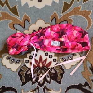 Moncler Vibrant Pink Floral Headband